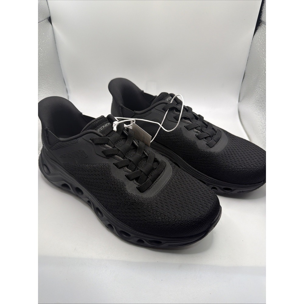 Skechers Men's Hands Free Swift Fit Shoes,  Size 8,‎ Black